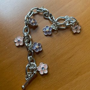 Spring flower bracelet